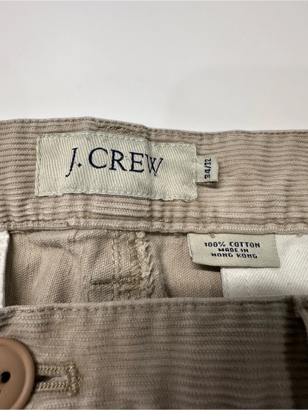 J. Crew Beige/Tan Men's Cargo Pants